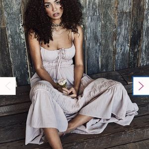 Free People Taking Sides Maxi Dress